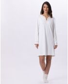 Chemise de nuit Felicita écru/multicolore