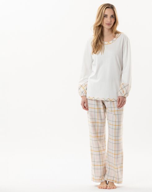 Pyjama Felicita écru/multicolore