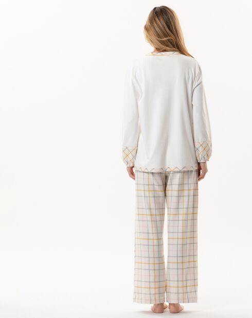 Pyjama Felicita écru/multicolore