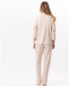 Pyjama Garance doré/écru