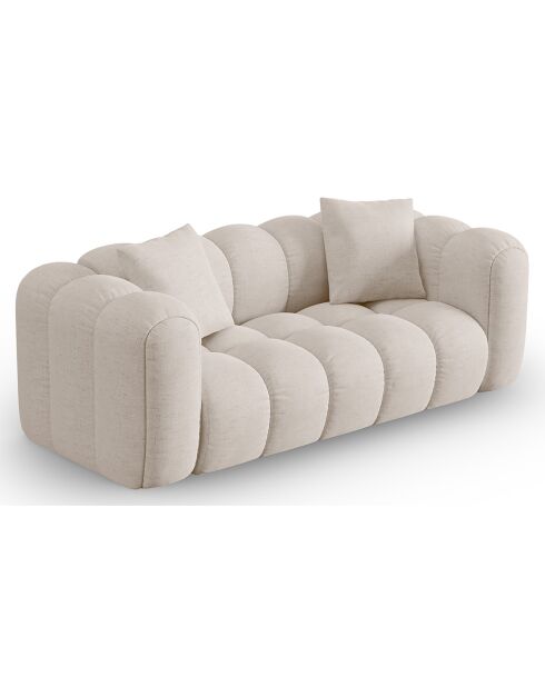 Canapé Arden 2 Places beige - 178x94x70 cm