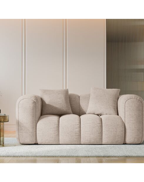 Canapé Arden 2 Places cappuccino - 178x94x70 cm