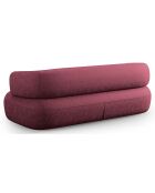 Canapé Chenille Estro 2 Places cerisier - 178x90x73 cm