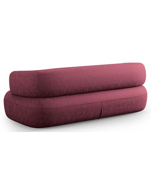 Canapé Chenille Estro 2 Places cerisier - 178x90x73 cm