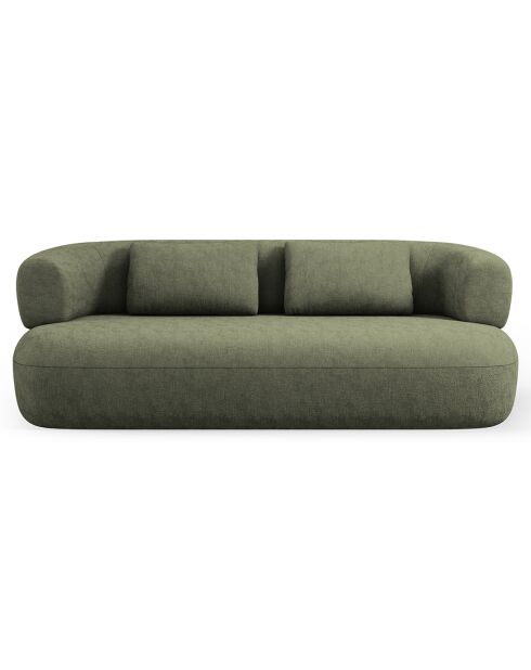Canapé Chenille Estro 2 Places vert - 178x90x73 cm
