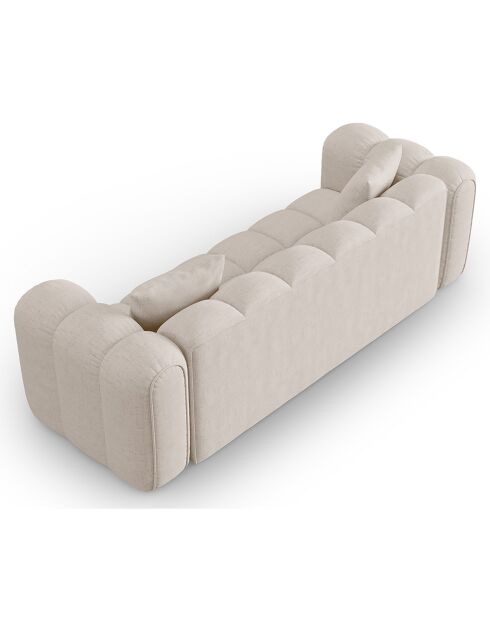 Canapé Arden 3 Places beige - 208x94x70 cm