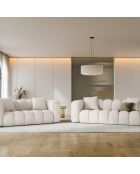 Canapé Arden 3 Places beige - 208x94x70 cm