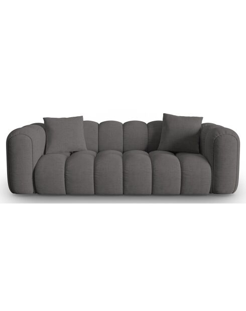 Canapé Arden 3 Places gris - 208x94x70 cm