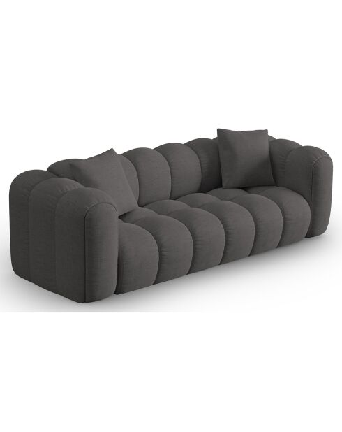 Canapé Arden 3 Places gris - 208x94x70 cm