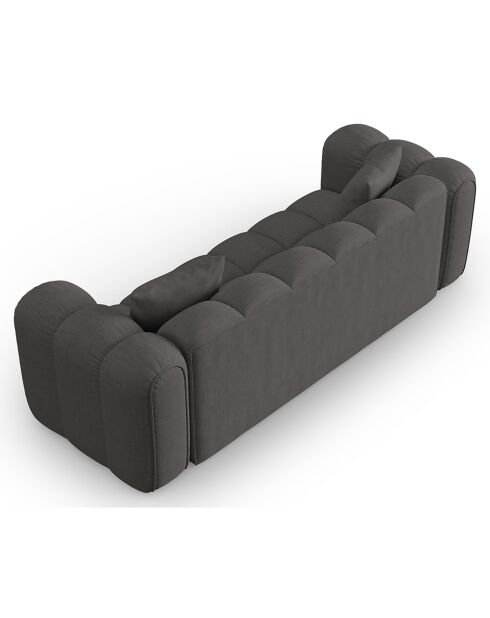 Canapé Arden 3 Places gris - 208x94x70 cm