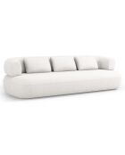 Canapé Estro 4 Places beige clair - 226x90x73 cm