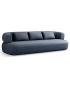 Canapé Estro 4 Places bleu foncé - 226x90x73 cm