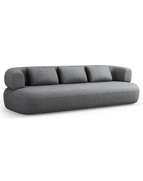 Canapé Estro 4 Places gris foncé - 226x90x73 cm