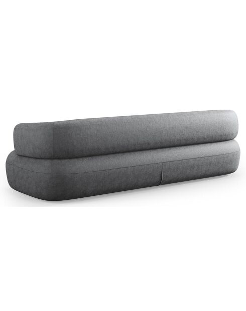 Canapé Estro 4 Places gris foncé - 226x90x73 cm
