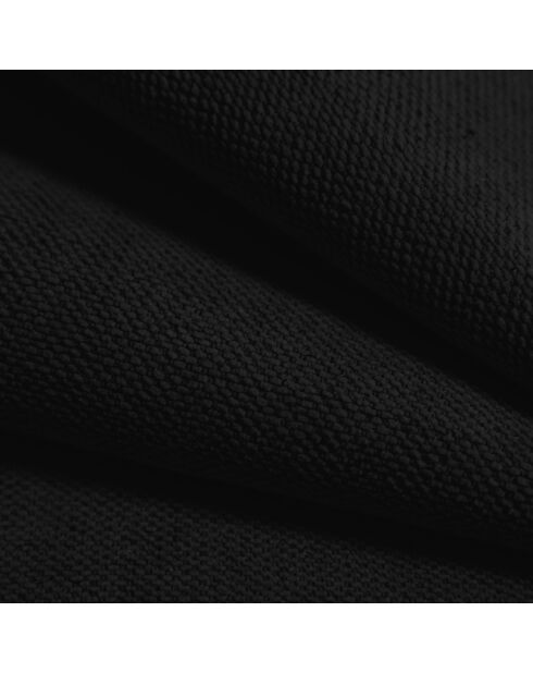 Canapé d'angle symétrique modulable Arden 5 Places noir - 238x238x70 cm