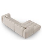 Canapé D'Angle Gauche Modulaire Arden 4 Places beige - 300x190x70 cm