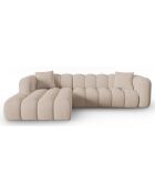 Canapé D'Angle Gauche Modulaire Arden 4 Places cappuccino - 300x190x70 cm