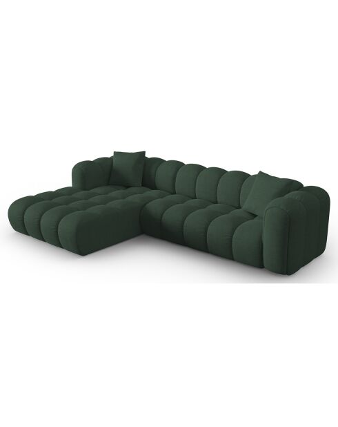 Canapé D'Angle Gauche Modulaire Arden 4 Places vert de mer - 300x190x70 cm