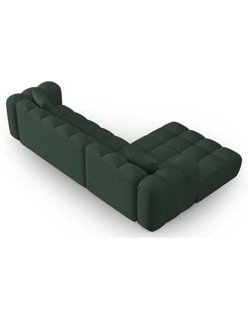Canapé D'Angle Gauche Modulaire Arden 4 Places vert de mer - 300x190x70 cm