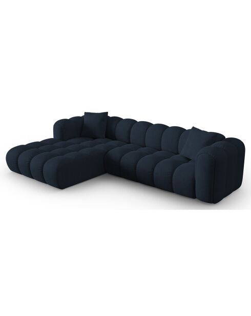Canapé D'Angle Gauche Modulaire Arden 4 Places bleu roi - 300x190x70 cm