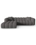 Canapé D'Angle Gauche Modulaire Arden 4 Places gris - 300x190x70 cm