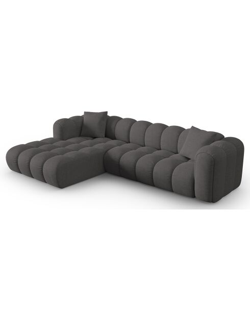 Canapé D'Angle Gauche Modulaire Arden 4 Places gris - 300x190x70 cm