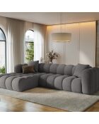 Canapé D'Angle Gauche Modulaire Arden 4 Places gris - 300x190x70 cm