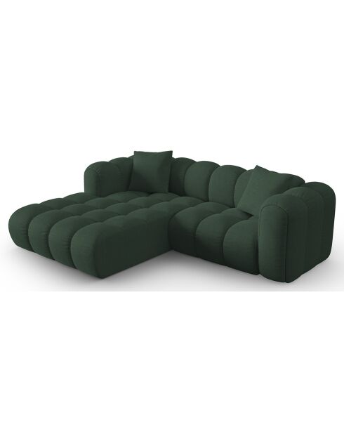 Canapé D'Angle Gauche Modulaire Arden 3 Places vert de mer - 238x190x70 cm