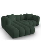 Canapé D'Angle Gauche Modulaire Arden 3 Places vert de mer - 238x190x70 cm
