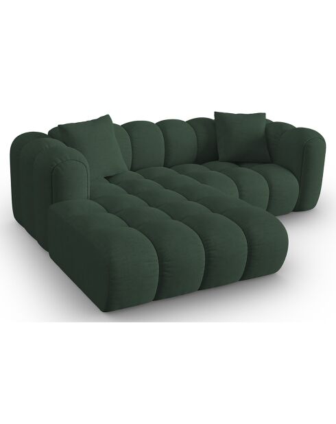 Canapé D'Angle Gauche Modulaire Arden 3 Places vert de mer - 238x190x70 cm