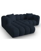 Canapé D'Angle Gauche Modulaire Arden 3 Places bleu roi - 238x190x70 cm
