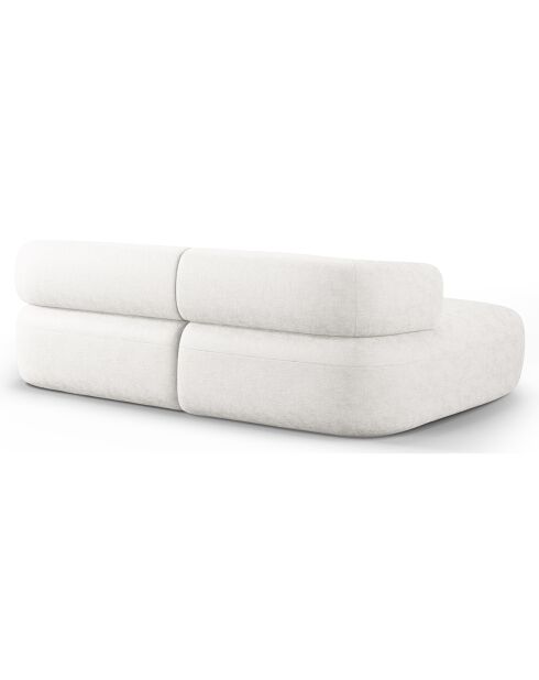 Canapé D'Angle Gauche Estro 3 Places beige clair - 200x145x73 cm