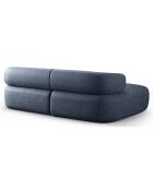 Canapé D'Angle Gauche Estro 3 Places bleu foncé - 200x145x73 cm