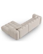 Canapé D'Angle Droit Modulaire Arden 4 Places beige - 300x190x70 cm