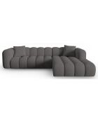 Canapé D'Angle Droit Modulaire Arden 4 Places gris - 300x190x70 cm