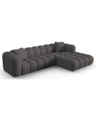 Canapé D'Angle Droit Modulaire Arden 4 Places gris - 300x190x70 cm