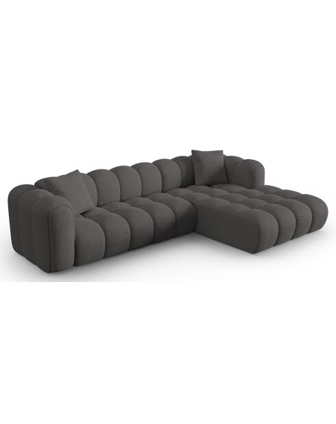 Canapé D'Angle Droit Modulaire Arden 4 Places gris - 300x190x70 cm