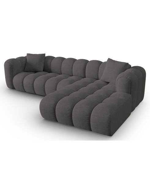 Canapé D'Angle Droit Modulaire Arden 4 Places gris - 300x190x70 cm