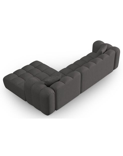 Canapé D'Angle Droit Modulaire Arden 4 Places gris - 300x190x70 cm