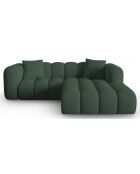 Canapé D'Angle Droit Modulaire Arden 3 Places vert de mer - 238x190x70 cm