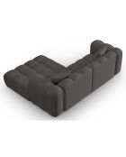 Canapé D'Angle Droit Modulaire Arden 3 Places gris - 238x190x70 cm