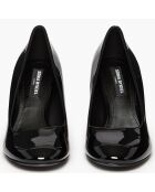 Escarpins en Cuir verni Valence noirs - Talon 8 cm