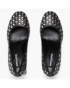 Escarpins en Cuir Honfleur noirs - Talon 8.5 cm