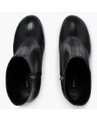 Bottines en Cuir Clover noires - Talon 10 cm
