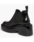 Chelsea boots en Cuir Montresor noires - Talon 6 cm
