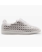 Sneakers en Cuir Pujols blanches