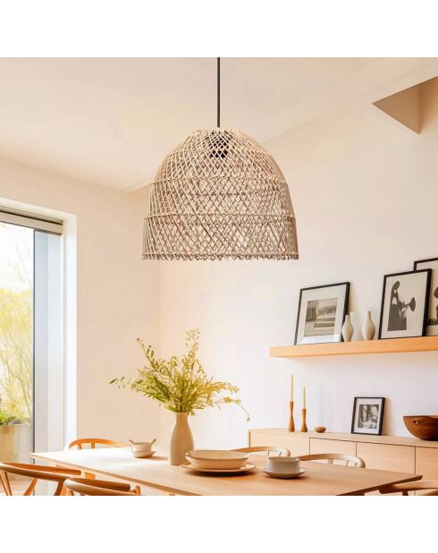 Lustre 241910 naturel - 30x25 cm