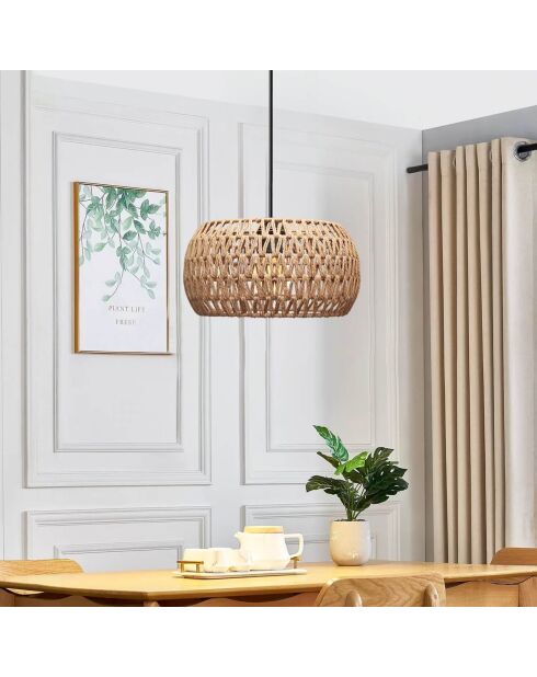 Lustre 241905 naturel - 30x15 cm