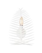 Applique murale Leaf blanche - 20x30x8 cm