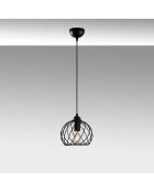 Suspension Nova noire - 20x20X115 cm